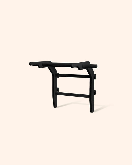 FitWood OKSA pull-up bar & dip station - Sort