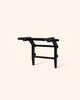 FitWood OKSA pull-up bar & dip station - Sort