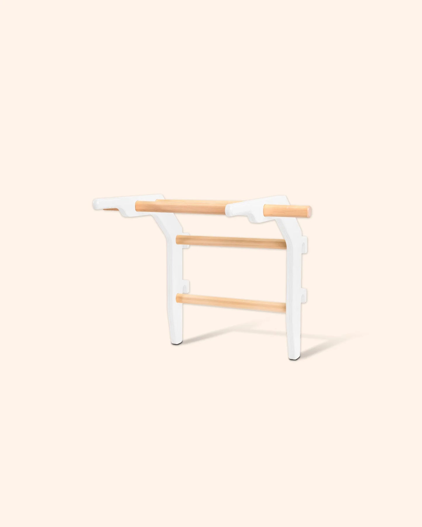 FitWood OKSA pull-up bar & dip station - hvid/birk