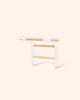 FitWood OKSA pull-up bar & dip station - hvid/birk