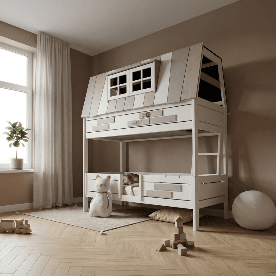 LIFETIME Kidsrooms Original My Hangout husseng med hems – 90 x 200 cm
