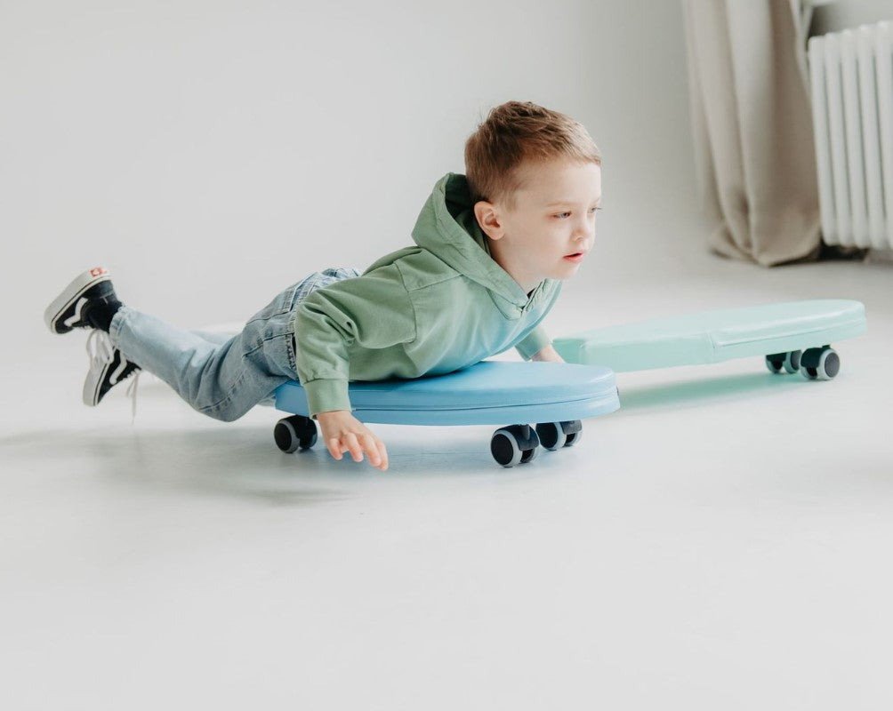 leg&go Surf & Ride rullebræt til børn – blå
