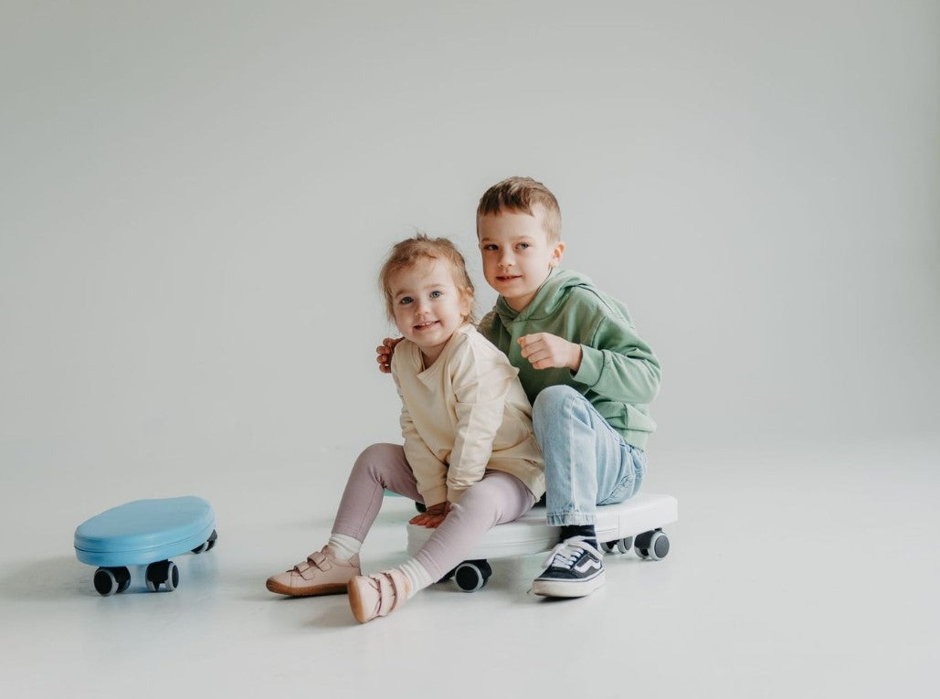 leg&go Surf & Ride rullebræt til børn – hvid
