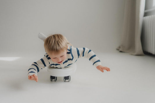 leg&go Surf & Ride rullebræt til børn – hvid