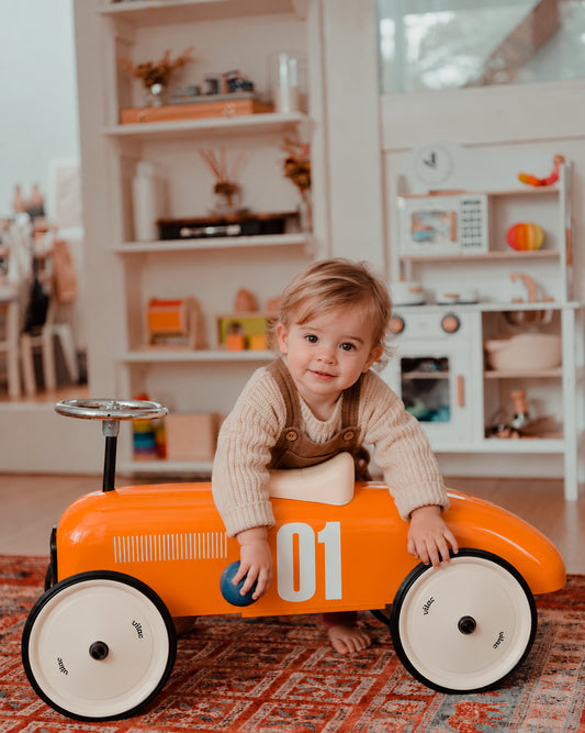 Vilac vintage gåbil - Orange