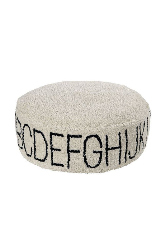 Lorena Canals puf ABC Natural – sort