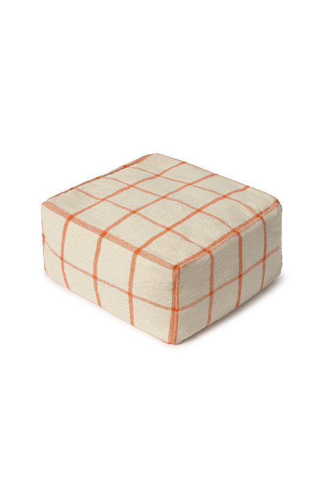 Lorena Canals puf Geo Block – Natural