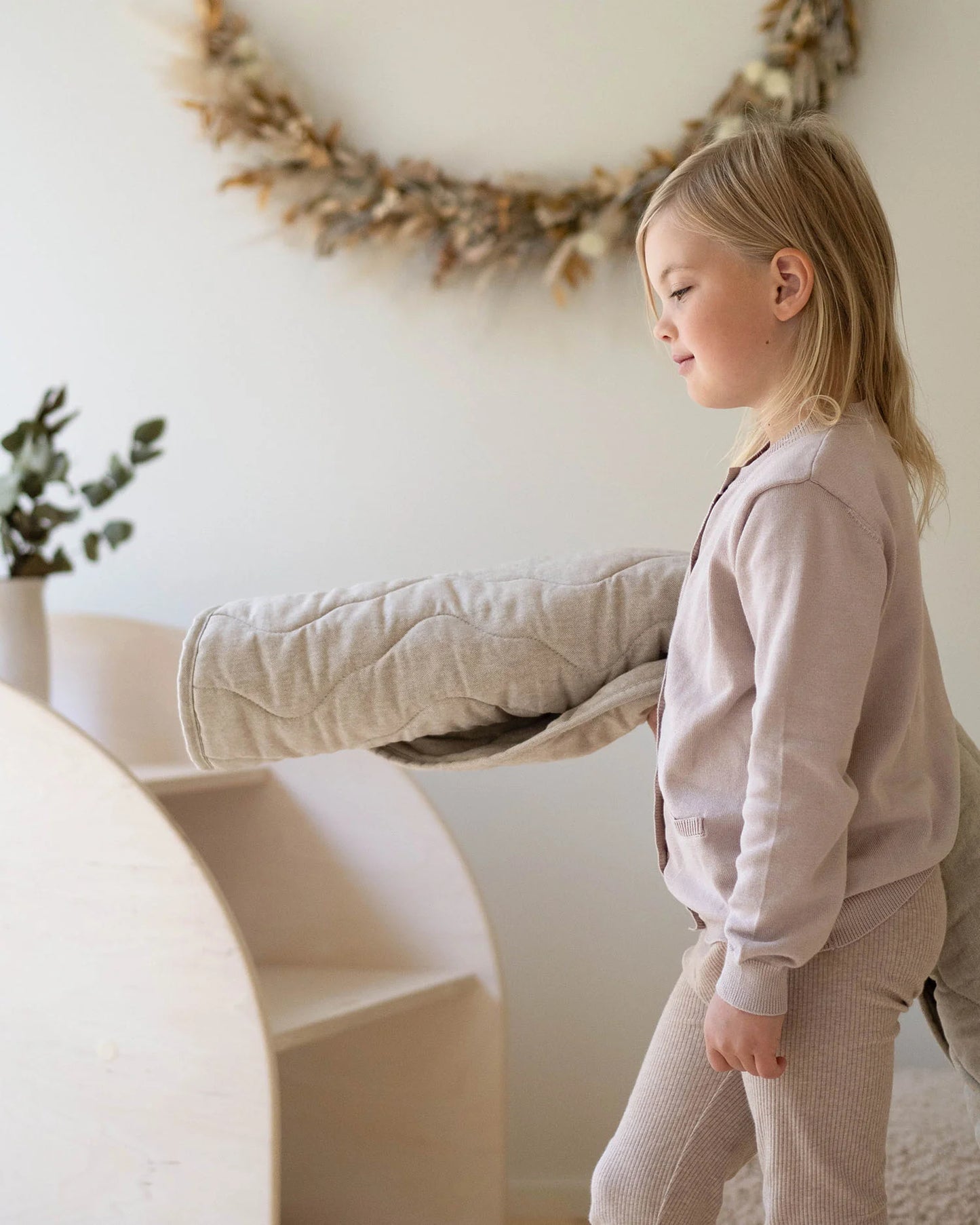 FitWood PILVI legetæppe / legemåtte – sand