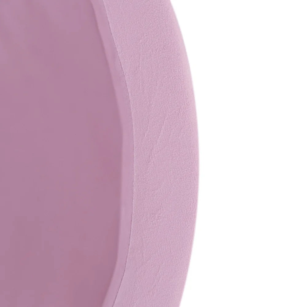 Plush Nest boldbassin uden bolde, rundt, 90x30 cm, rosa, velour