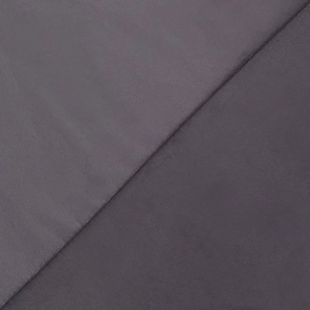 Plush Nest boldbassin uden bolde, rundt, 90x30 cm, grå, velour