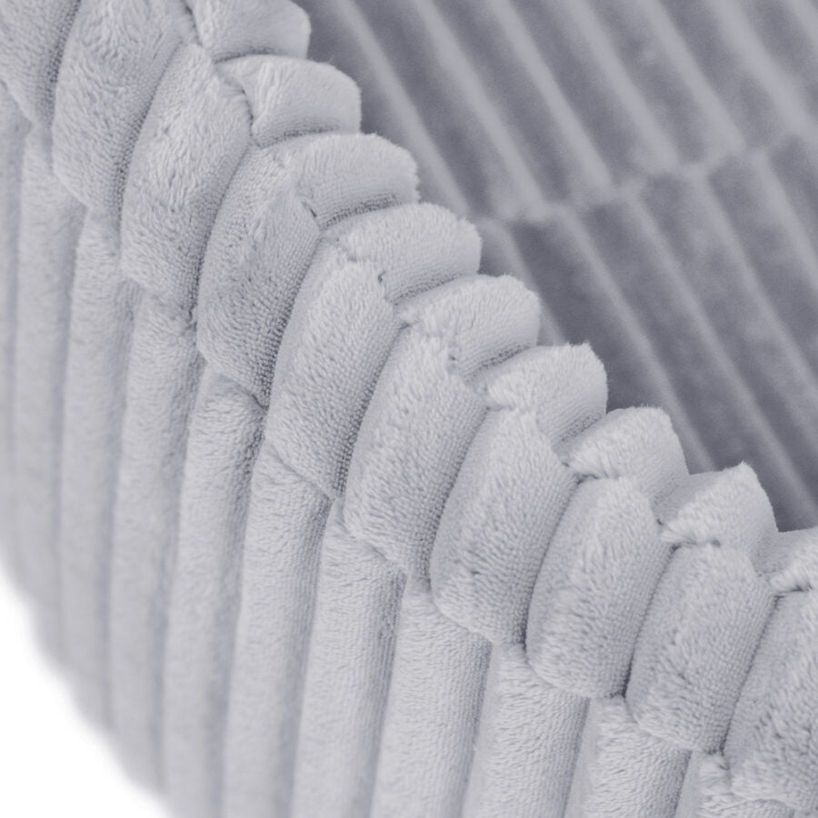 Plush Nest rundt boldbassin 90×30 cm – grå (uden bolde)