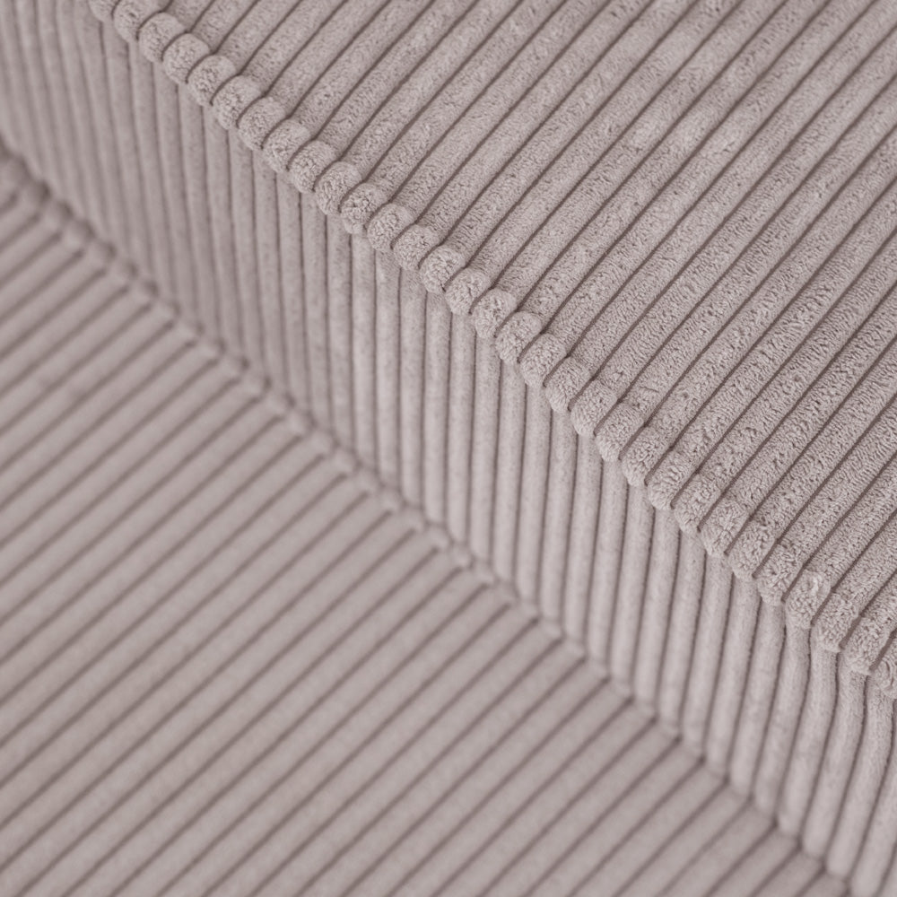 Plush Nest mini-legesofa med liggefunktion, 150x60x25 cm, beige fløjl