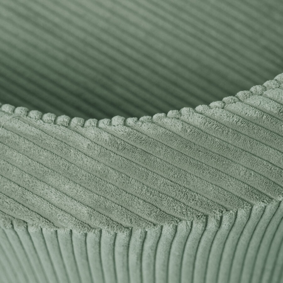 Plush Nest børnestol i grøn – premium fløjl