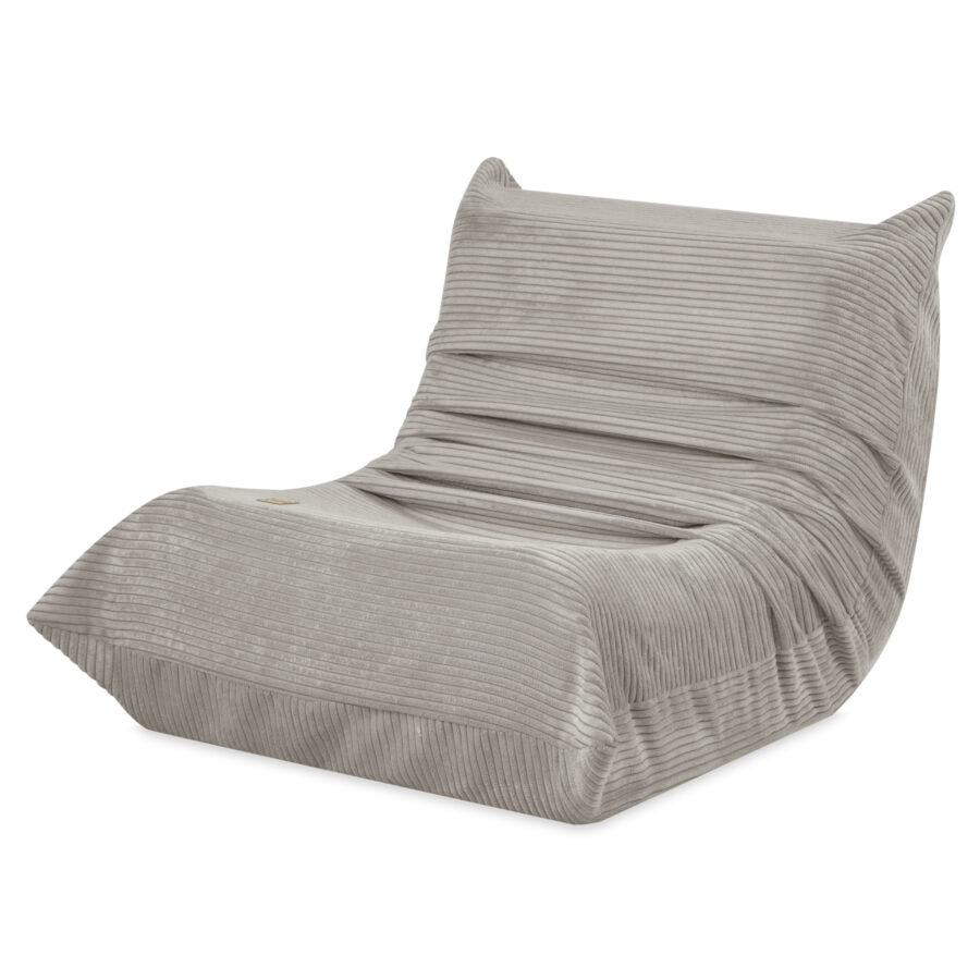 Plush Nest MOONI ergonomisk lænestol til børn – beige, premium corduroy