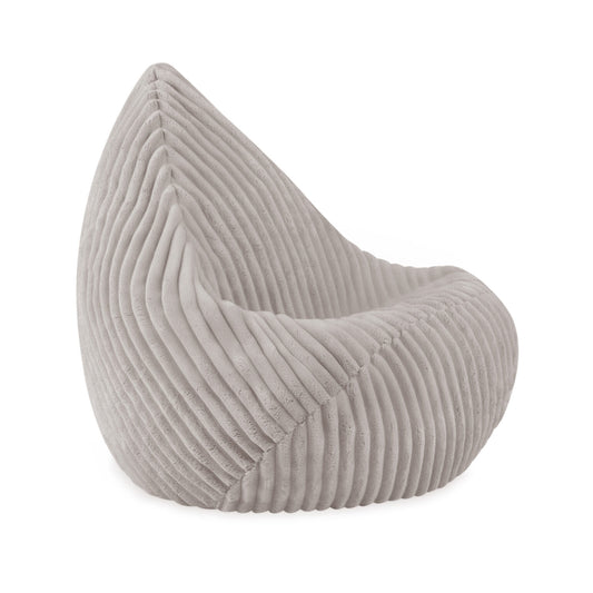 Plush Nest Sako sækkestol til børn – beige, Puffy Lamell