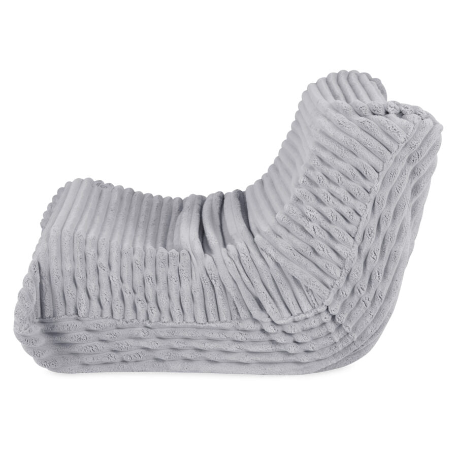 Plush Nest MOONI ergonomisk lænestol til børn – grå, Puffy Lamell