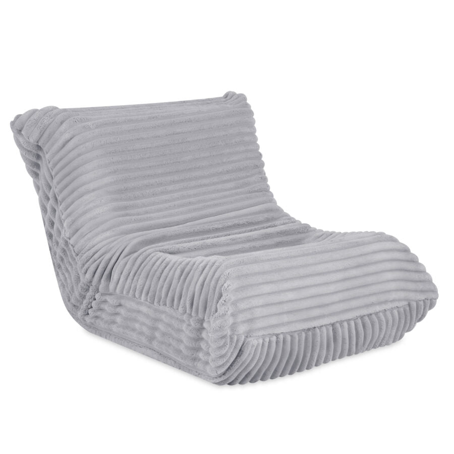 Plush Nest MOONI ergonomisk lænestol til børn – grå, Puffy Lamell