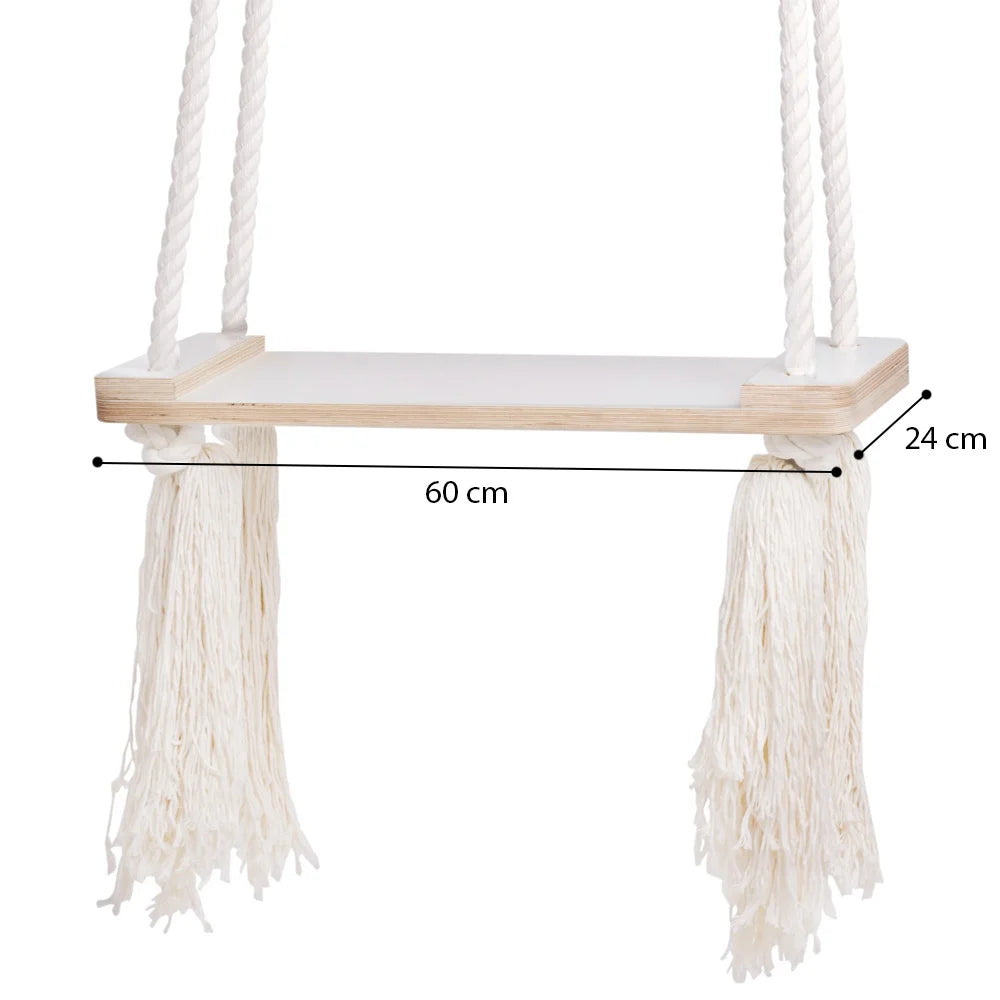 Plush Nest gynge, flad, grøn, premium fløjl