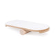 Plush Nest balancebræt til børn – hvid (60x22 cm, træ)
