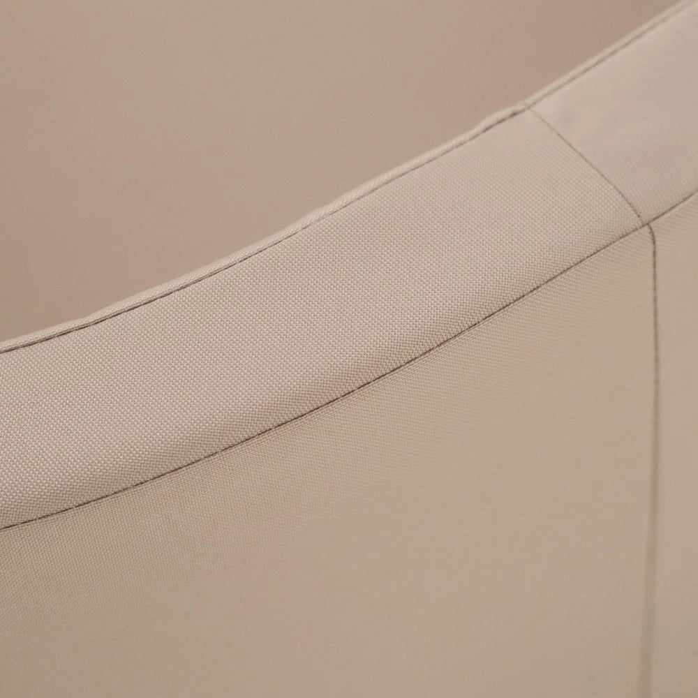 Plush Nest vandafvisende boldbassin uden bolde, rundt, 90x30 cm, beige