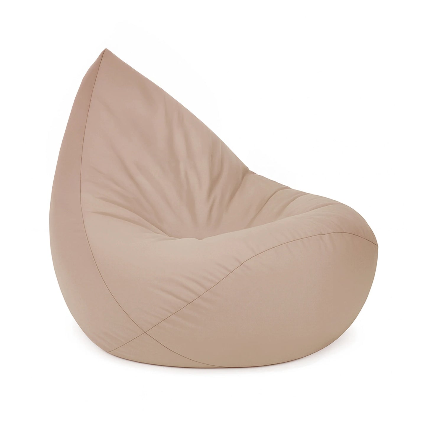Plush Nest Sako sækkestol til børn – beige, udendørs, str. S