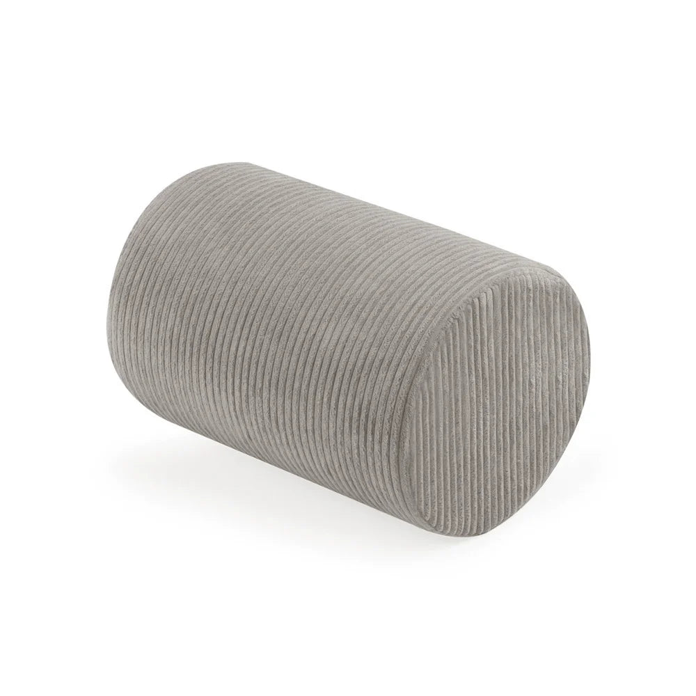 Plush Nest stort tumlesæt i skum med stort boldbassin – beige fløjl, inkl. 150 bolde (perlemor, guld)