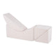 Plush Nest tumlesæt med 4 dele – Recliner 145x35x45 cm, creme lammeskind