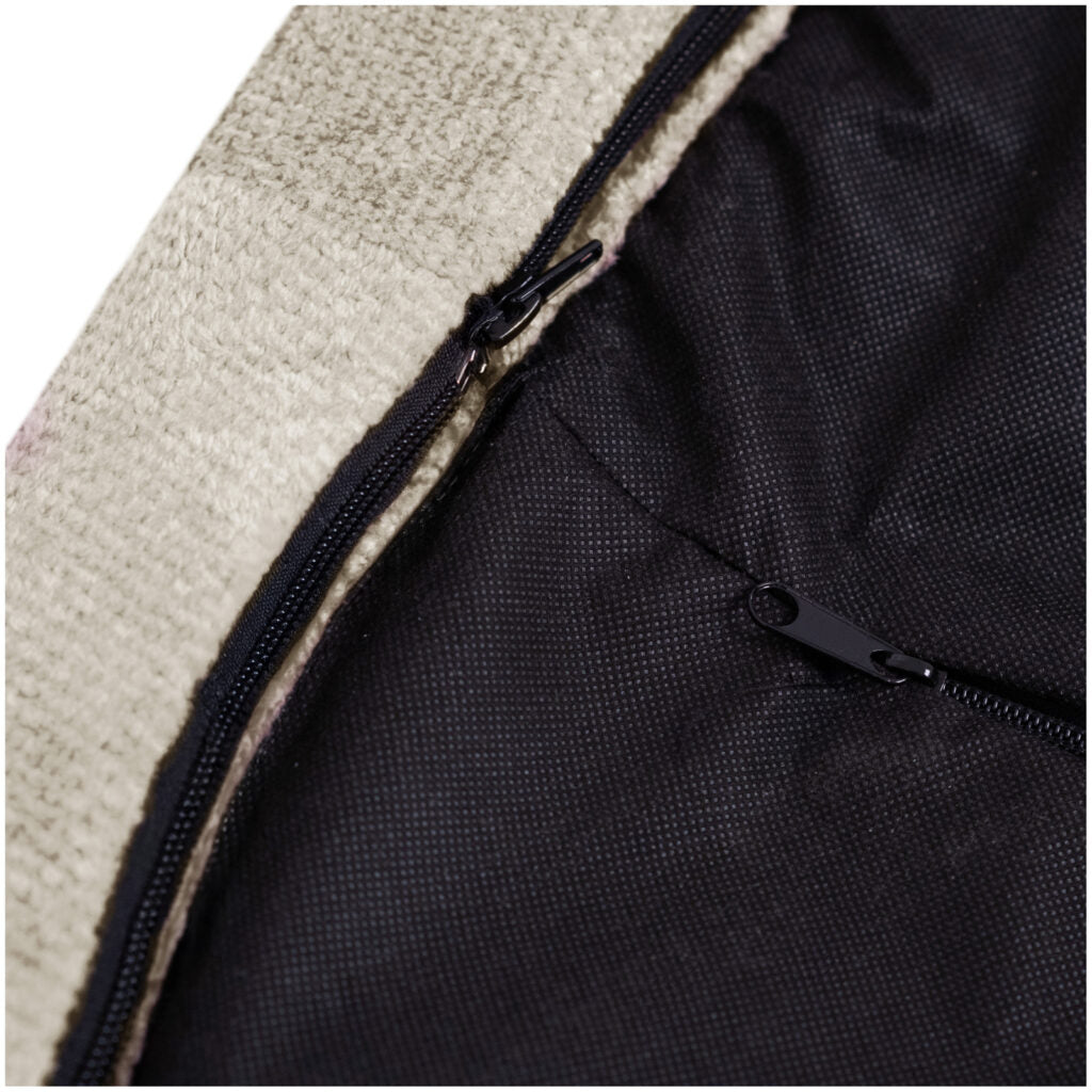 Plush Nest tumlesæt med boldbassin, skumtrappe og 200 bolde – premium chenille – Beige