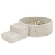 Plush Nest tumlesæt med boldbassin, skumtrappe og 200 bolde – premium chenille – Beige