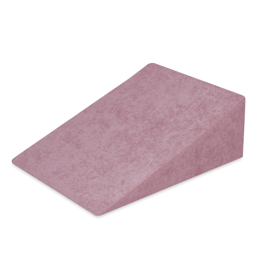 Plush Nest tumlesæt med boldbassin, skumtrekant og 200 bolde – premium chenille – Rosa