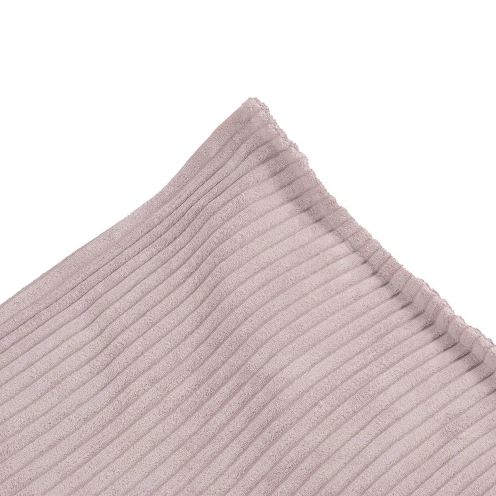 Plush Nest Puff – gulvpude 60x60 cm i lyserød fløjl