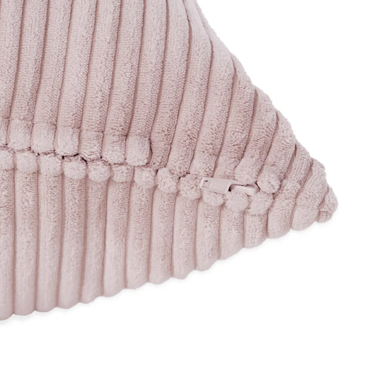 Plush Nest siddepuf, 120×80 cm, lyserød, premium fløjl