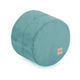 Plush Nest rund puf, 40×30 cm, blå, premium fløjl