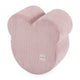 Plush Nest Teddy Bear Puff – puf 46x25 cm i lyserød fløjl