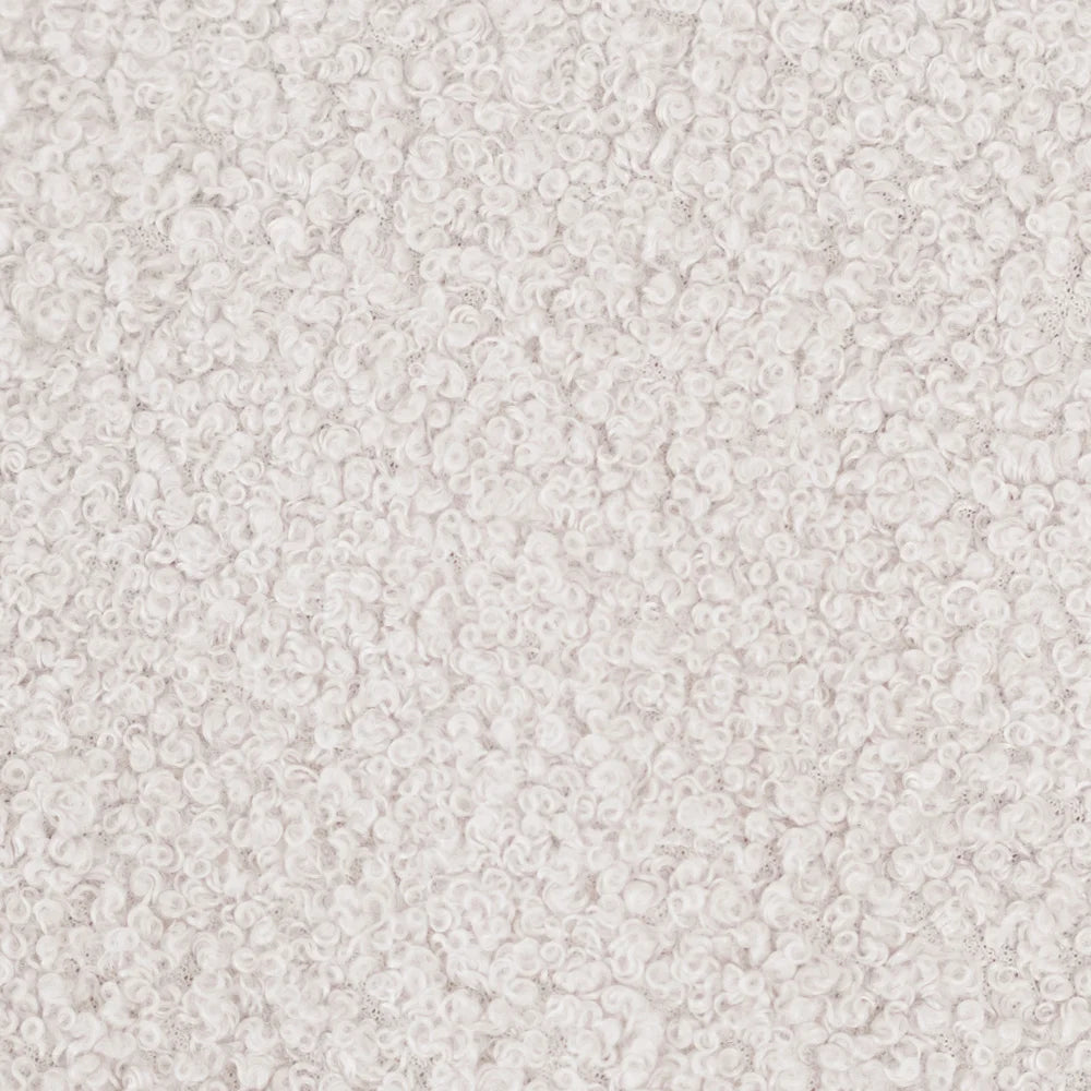 Plush Nest Puff – gulvpude 60x60 cm i cream lammeskind