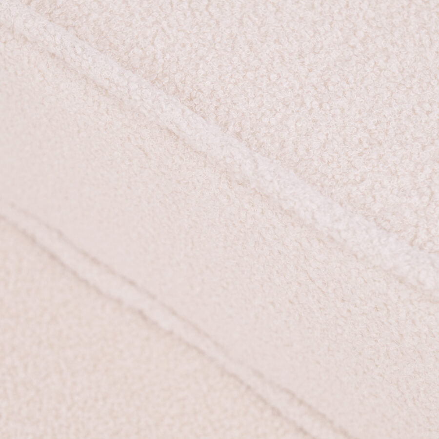 Plush Nest Foldie legesofa i bouclé 170 cm – creme