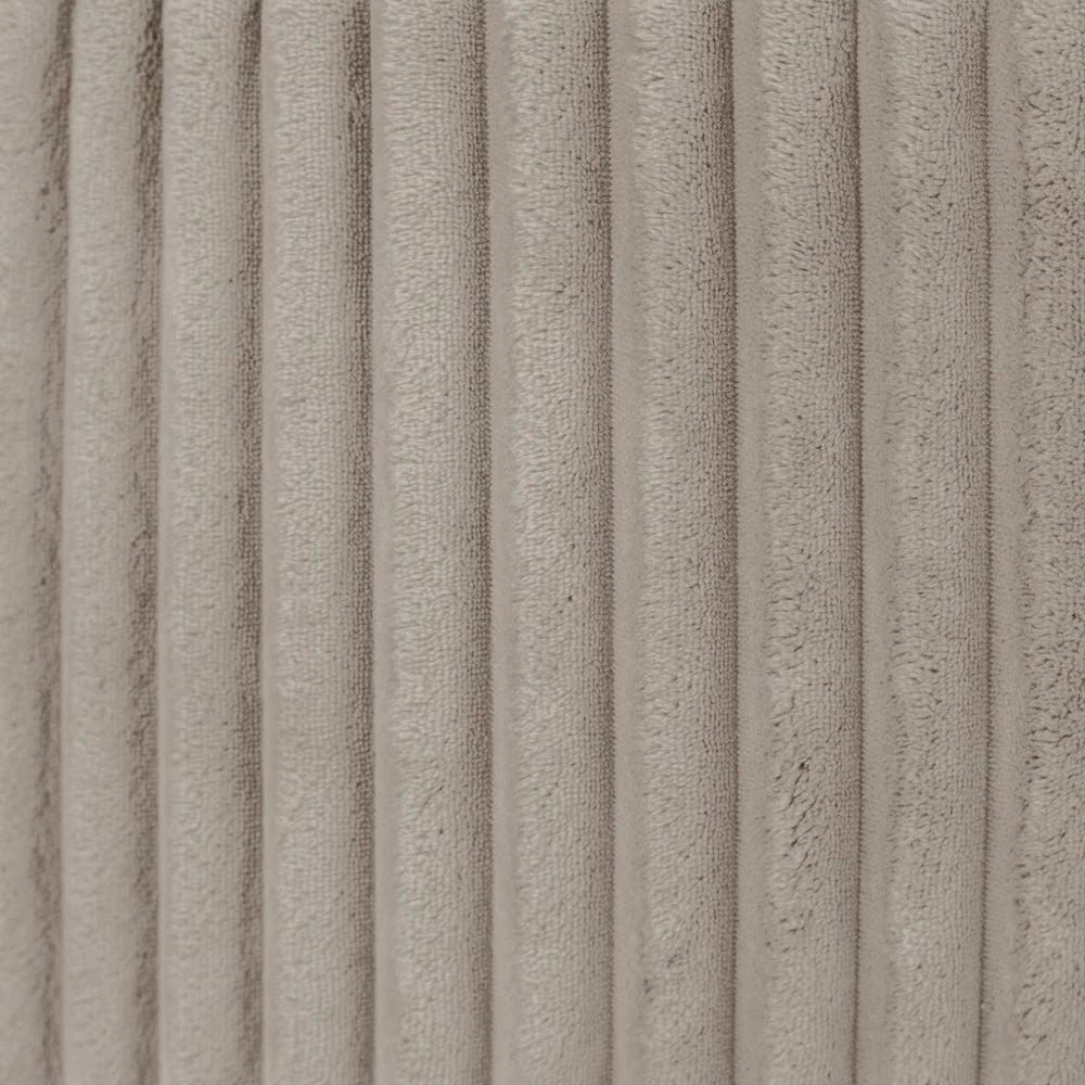 Plush Nest Boldbassin med 200 bolde – Beige Puffy Lamell, 90x30 cm, Rund