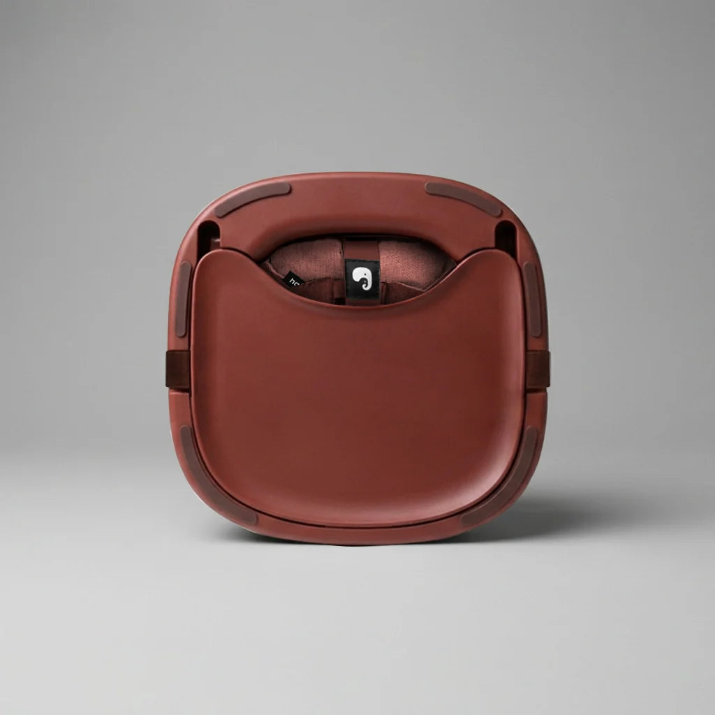 Hannie transportabel højstol – Mahogany Red