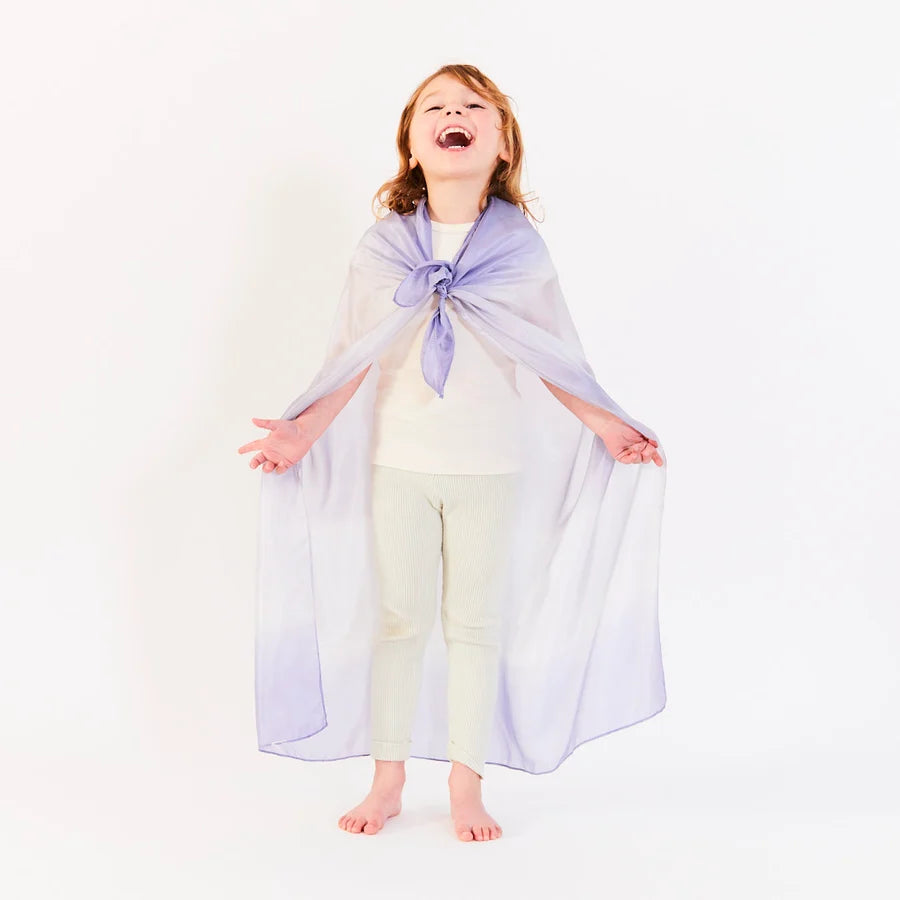 Sarah's Silks Earth legesilke 90 x 90 cm – Stone