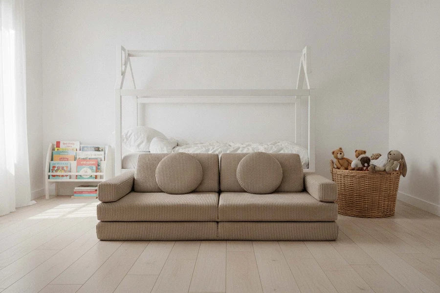 Shappy legesofa 160 cm - Pure Corduroy - Mocca
