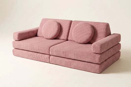 Shappy legesofa 160 cm - Pure Corduroy - Rose