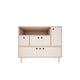 Wood Luck Design - River - kommode – sand beige