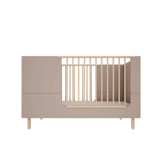 Wood Luck Design - Basic - tremme-/juniorseng 70 x 140 cm – trøffel