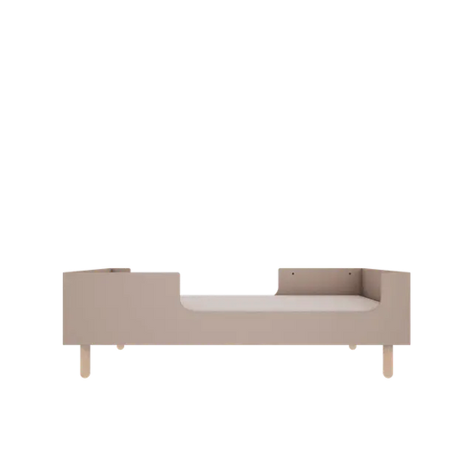 Wood Luck Design - Basic - tremme-/juniorseng 70 x 140 cm – trøffel