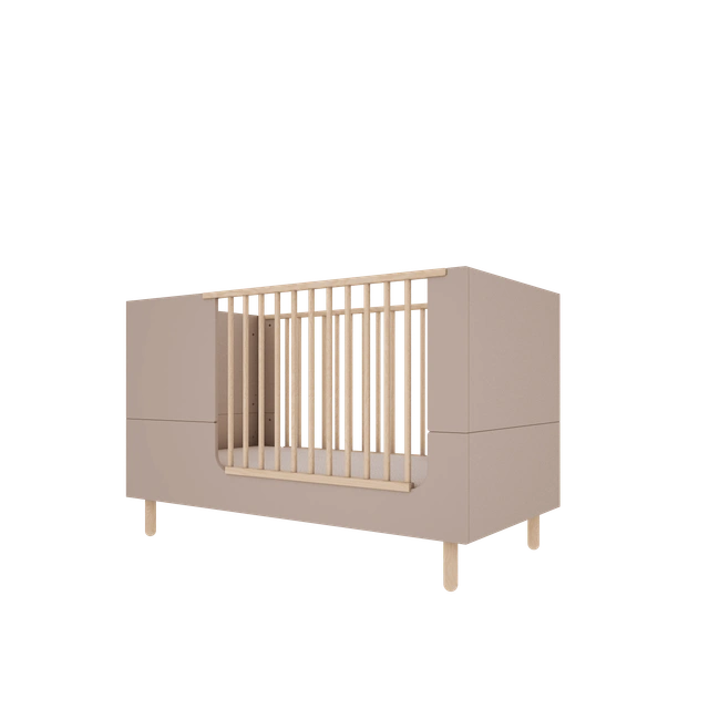 Wood Luck Design - Basic - tremme-/juniorseng 70 x 140 cm – trøffel