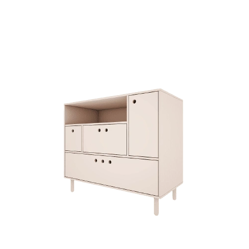 Wood Luck Design - River - kommode – sand beige
