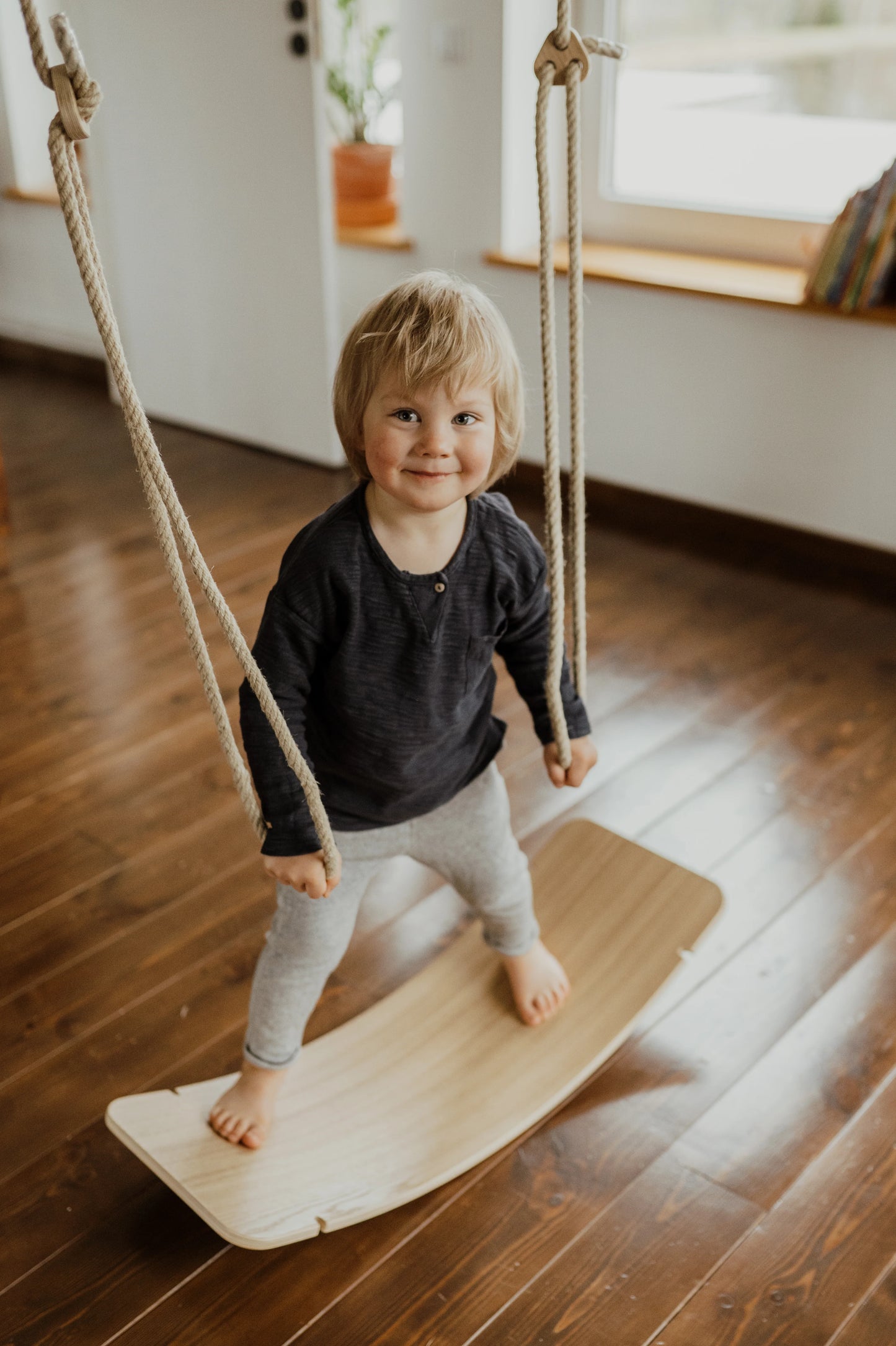 leg&go Swing Board - gynge og balancebræt i træ