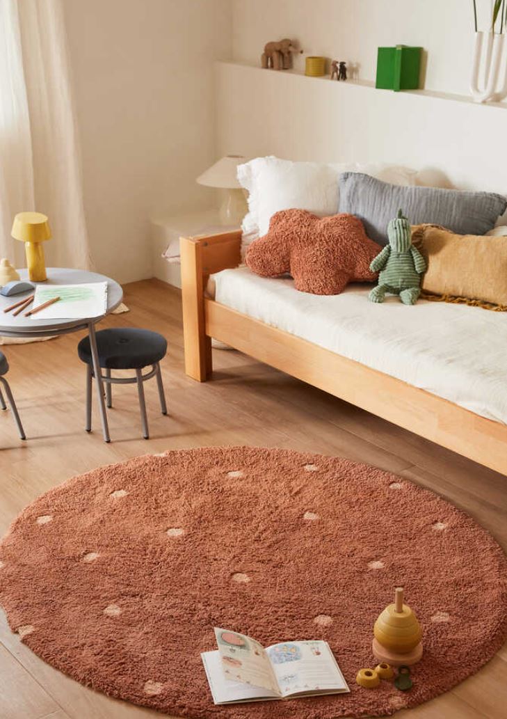 Lorena Canals gulvpude Clouds Chestnut – toffee