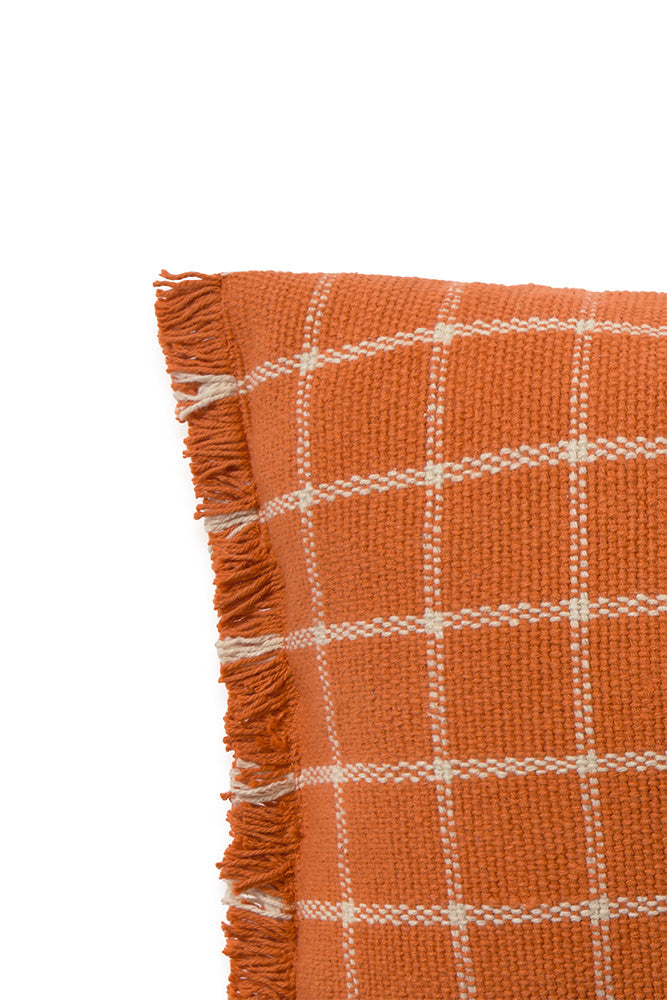 Lorena Canals pude – geo block terracotta 50x30 cm