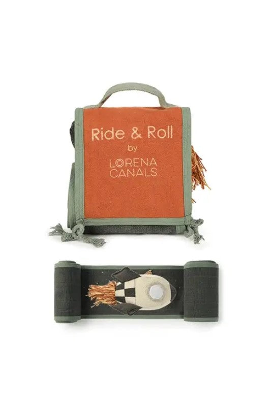 Lorena Canals Green Toy Ride & Roll Milky Way – rumleg på farten